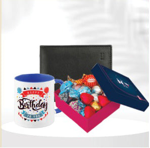 Chocolate, Mug aur Wallet — Birthday Ka Perfect Combo 🎁