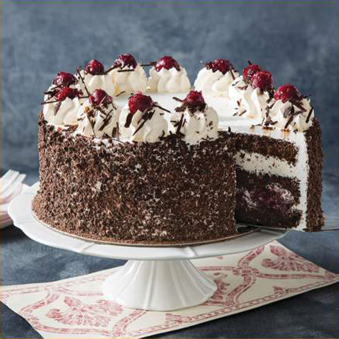 Black Forest Cake 2 lbs Same Day Delivery