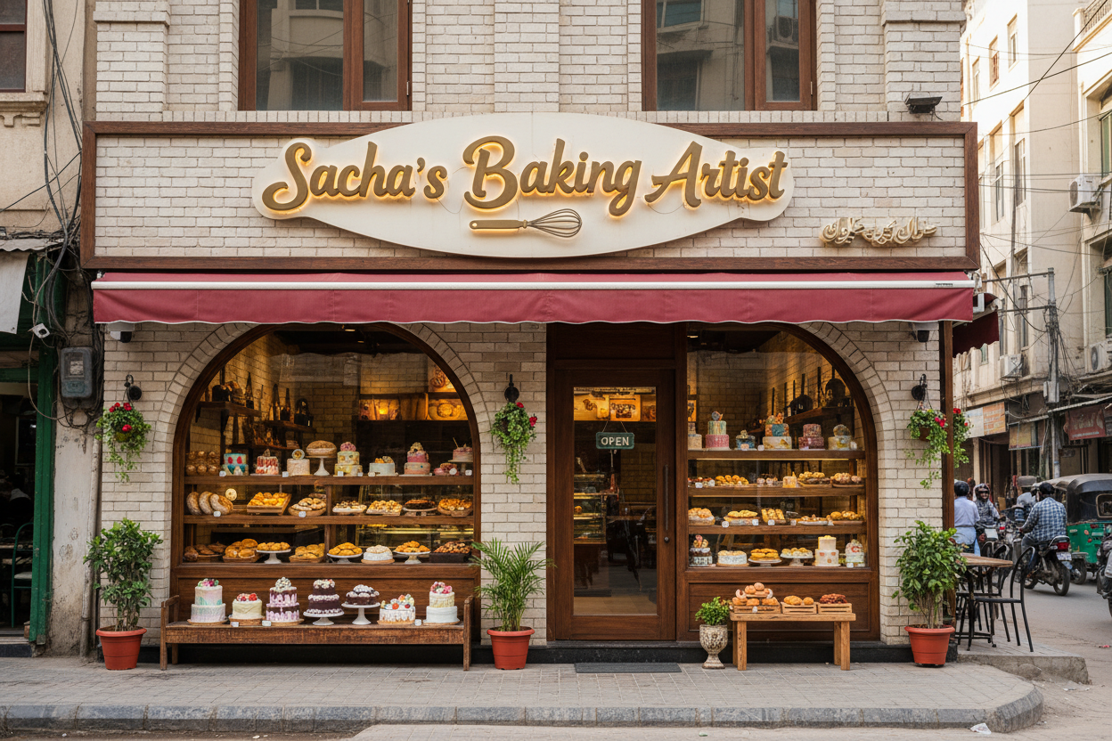 Cakes From Sacha`s Baking Artist Karachi
