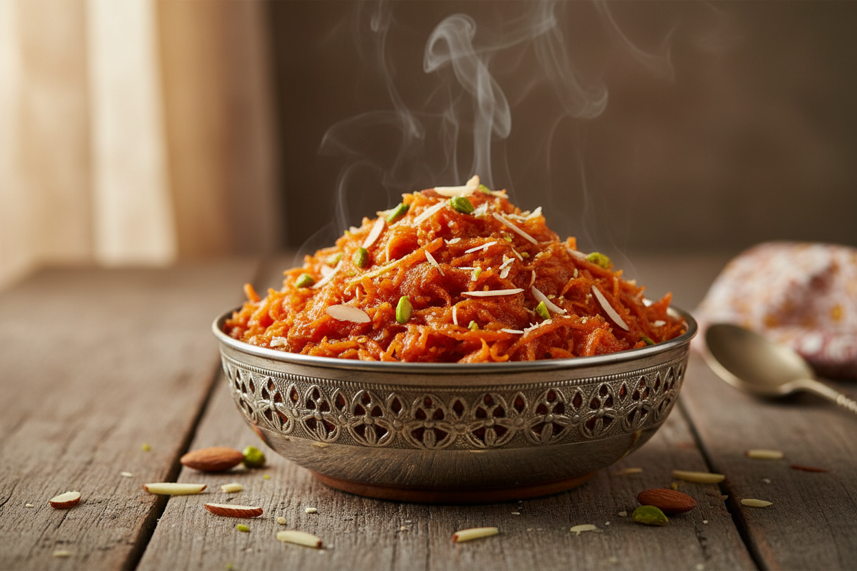 🔥 1 KG ka Garam, Rich Winter Delight! Yeh Gajar Ka Halwa ka selection Best Vendors ki taraf se curated kiya gaya hai. Gajar ka Halwa ek mashhoor Indian/Pakistani winter dessert hai, jise freshly grated carrots (gajar) ko ghee (clarified butter), doodh (milk), aur khoya (condensed milk solids) mein dheemi aanch par paka kar banaya jata hai. Isme nuts (jaise badam aur pista) aur cardamom (elaichi) bhi shamil hote hain. Warm, rich, creamy, aur har spoon mein pure indulgence!



⚠️ Delivery Note



This produc