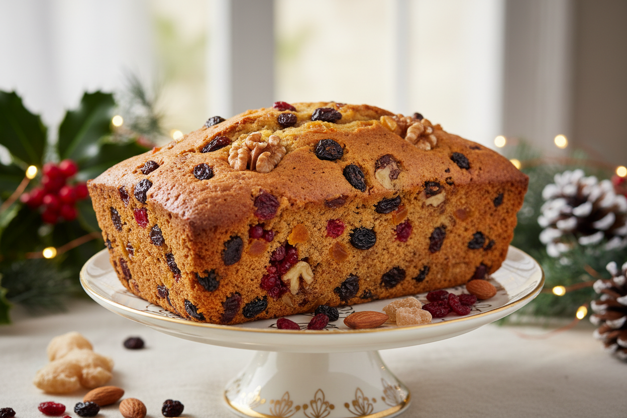 ✨ 2.2 LBS ka Festive aur Flavorful Classic! Yeh Kitchen Cuisine ka traditional Fruit Cake hai. Iska moist sponge batter dried fruits (jaise raisins aur currants) aur chopped nuts (walnuts) se loaded hota hai. Moist, flavorful, aur har festive occasion ke liye perfect!

⚠️ Delivery Note

This product is available for delivery in Lahore, Islamabad, and Rawalpindi only.

🎁 Includes:

2.2 LBS (Approx. $1.0 \text{ kg}$) of moist, spiced sponge cake.

From Kitchen Cuisine Lahore
