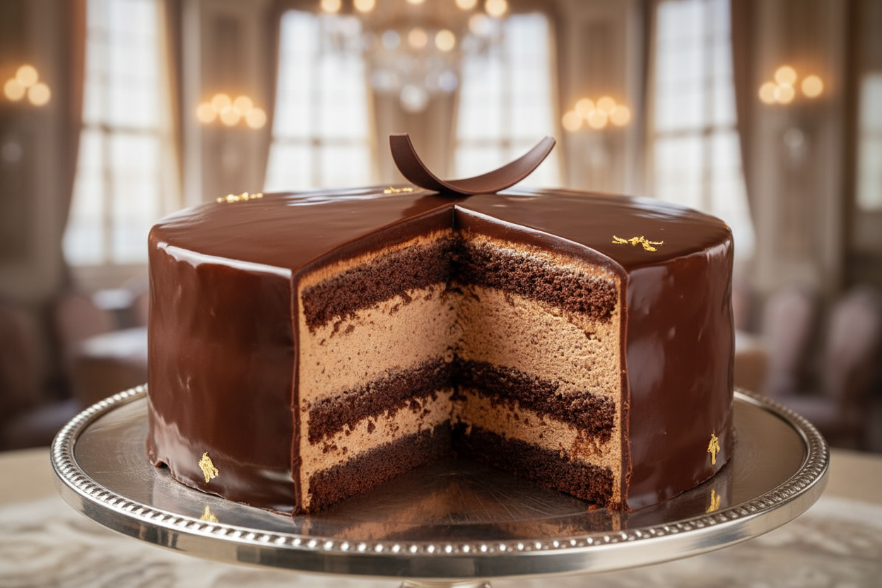 ✨ 2.2 LBS ka Light aur Airy Chocolate Dream! Yeh cake classic sponge se thoda different hai. Isme hain thin chocolate sponge layers aur feathery-light, rich chocolate mousse ki thick, creamy filling. Soft, smooth, melt-in-your-mouth texture, aur ultimate indulgence!

⚠️ Delivery Note

This product is available for delivery in Lahore, Islamabad, and Rawalpindi only.

🎁 Includes:

2.2 LBS (Approx. $1.0 \text{ kg}$) of rich, airy chocolate dessert.

From Kitchen Cuisine Lahore
