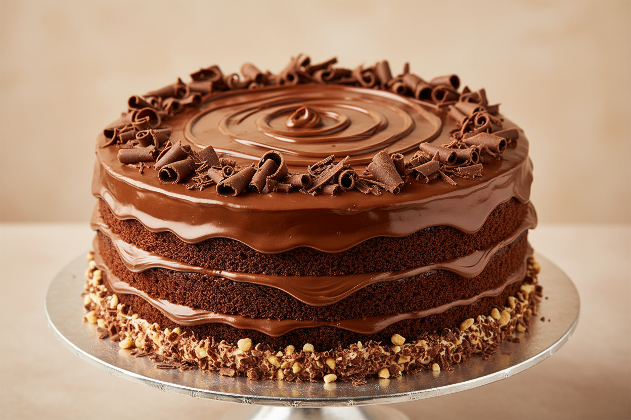 2.2 LBS ka yeh cake Nutella ki jadooi mithaas se labrez hai! Chocolate aur hazelnut spread (Nutella) ki gehri aur creamy lazzat isko bahut hi popular bana deti hai. Moist cake aur Nutella ki topping, har bite mein ultimate indulgence ka maza deti hai.

🎁 Includes:

2.2 LBS (Approx. 1 kg) of cake generously flavored and filled with Nutella
Rich chocolate and hazelnut profile
Decorated with Nutella drizzle
Free custom message piping
FROM Hob Nob Cafe Karachi
