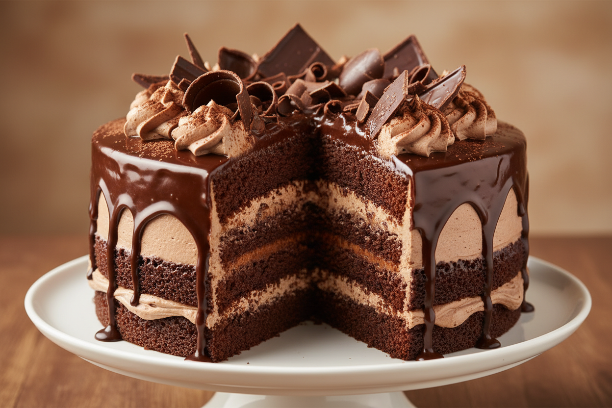 🍫 2.5 LBS ka Childhood Chocolate Delight! Yeh Layers Bakery ka special cake hai, jisme creamy aur familiar Dairy Milk chocolate ka flavor hai. Moist cake layers ko smooth, rich Dairy Milk chocolate ganache ya frosting se layered kiya gaya hai. Creamy, soft, aur har bite mein nostalgic sweetness!

⚠️ Delivery Note

This product is available for delivery in Lahore only.

🎁 Includes:

2.5 LBS (Approx. $1.15 \text{ kg}$) of rich, moist chocolate sponge cake.

From Layers Bake Shop Lahore
