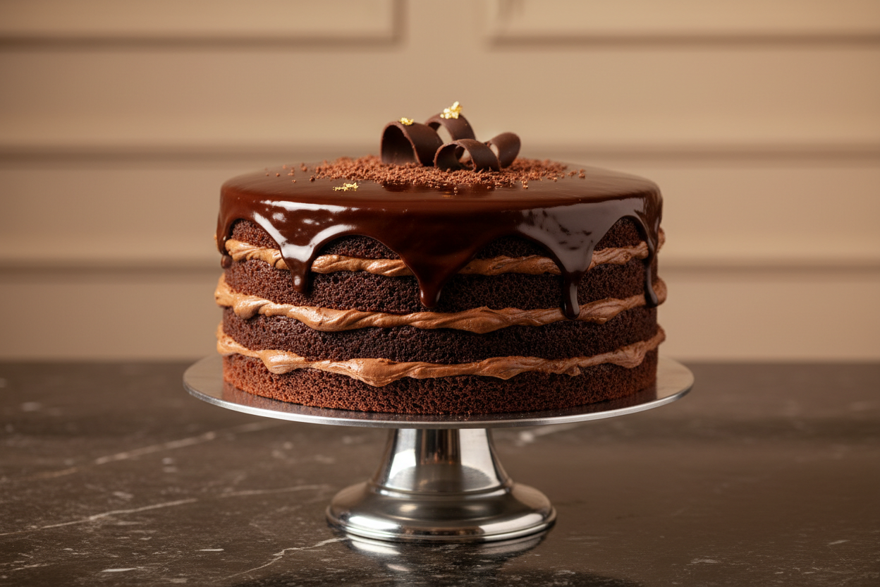 🍫 2.5 LBS ka Pure Belgian Chocolate Indulgence! Yeh Layers Bakery ka high-end chocolate cake hai, jisme premium Belgian Chocolate ka rich aur deep flavor hai. Moist, dense chocolate sponge layers ko smooth, velvety Belgian chocolate ganache se cover kiya gaya hai. Rich, moist, decadent, aur true chocolate connoisseurs ke liye perfect!

⚠️ Delivery Note

This product is available for delivery in Lahore only.

From Layers Bake Shop Lahore
