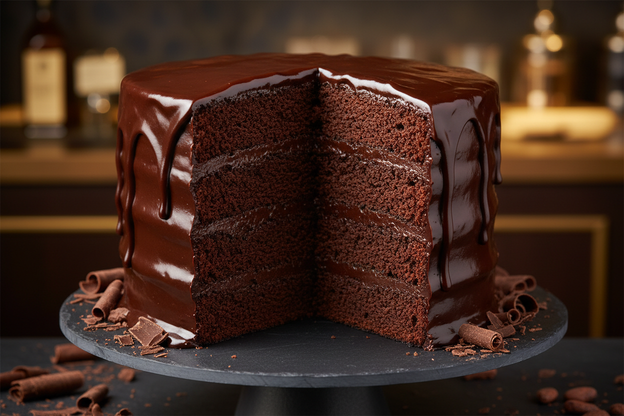 💥 2.5 LBS ka Rich, Intense Fudge Treat! Yeh Layers Bakers (Islamabad/Pindi) ka signature German Fudge Cake hai. Isme moist dark chocolate sponge layers ke beech rich, dense, aur slightly chewy chocolate fudge frosting ki generous filling hoti hai. Classic Fudge se bhi zyada intense aur robust chocolate flavor hota hai. Soft, moist, dense, aur har serious chocolate lover ke liye ultimate indulgence!



⚠️ Delivery Note



This product is available for delivery in Islamabad / Rawalpindi (ISB/PINDI) only.



