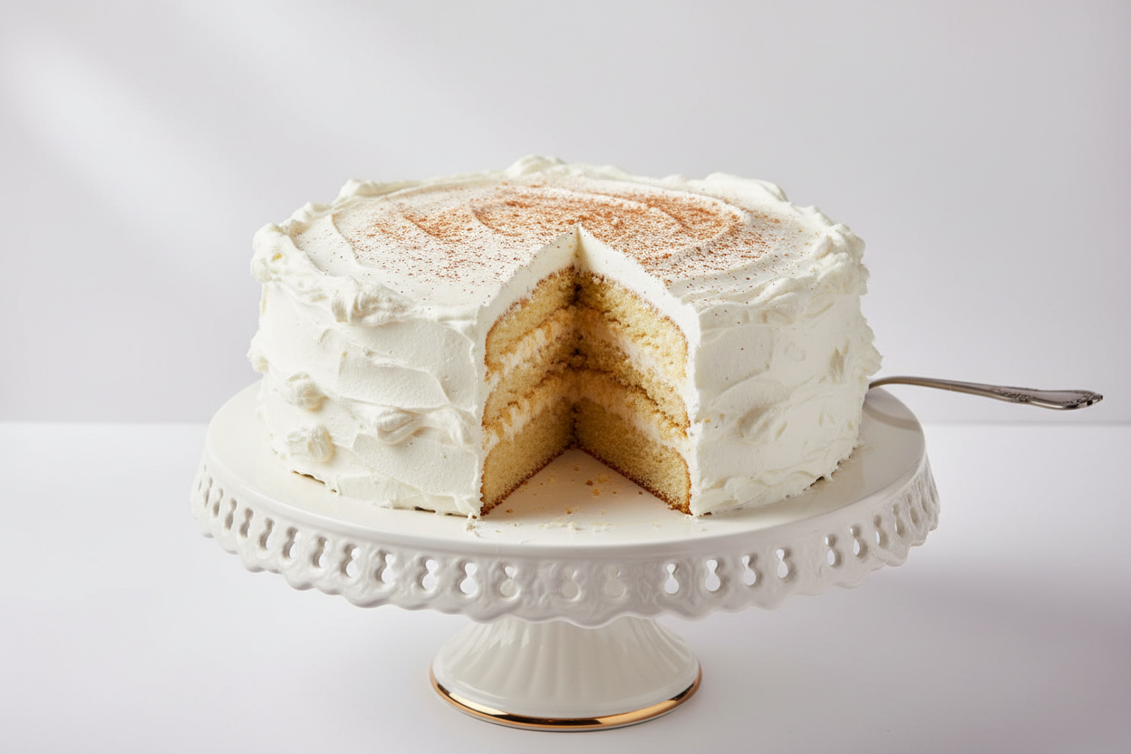 ✨ 2.5 LBS ka Soft, Creamy, aur Rich Delight! Yeh Layers Bakery ka specialty Three Milk Cake (Tres Leches) hai. Light, airy sponge cake, jise teen tarah ke doodh (sweetened condensed milk, evaporated milk, aur heavy cream) ke mixture mein soak kiya gaya hai. Upar se whipped cream aur cinnamon ka touch. Extra soft, super moist, aur har bite mein sheer indulgence!

⚠️ Delivery Note

This product is available for delivery in Lahore only.

From Layers Bake Shop Lahore
