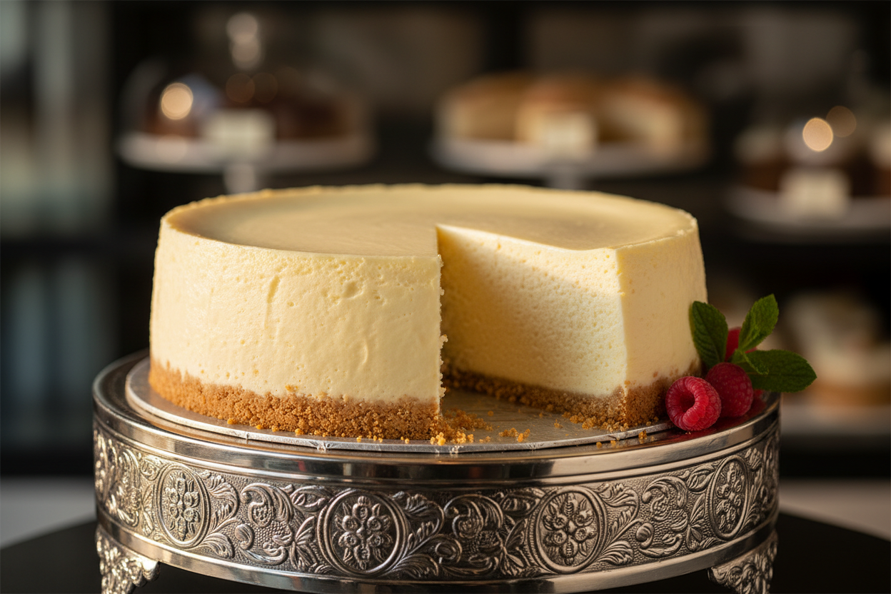2 LBS ka classic New York Cheese Cake! Iski dense, smooth, aur velvety texture aur halki tanginess isko ek true classic banati hai. Authentic aur high-quality dessert.

🎁 Includes:

2 LBS (Approx. 0.9 kg) of authentic New York style Cheesecake
Dense, creamy texture with a buttery crust
Free custom message piping
From United King Bakery Karachi

🗽 Perfect For:

Dessert Aficionados, Elegant Dinners, Coffee Evenings, ya jab aapko authentic aur high-quality dessert chahiye ho.
