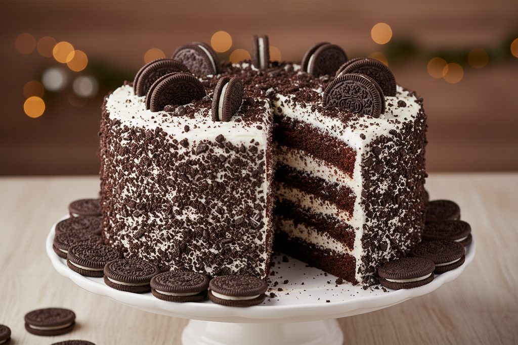 2 LBS ka creamy aur crunchy Oreo Cake! Chocolate aur vanilla cream ke zaiqe ke sath Oreo biscuits ke tukron ka maza. Yeh cake sabko bahut pasand aata hai.

🎁 Includes:

2 LBS (Approx. 0.9 kg) of cake blended with crushed Oreo cookies
Creamy frosting with Oreo pieces
Free custom message piping
From United King Bakery Karachi

🍪 Perfect For:

Casual Celebrations, Kids' Birthdays, Oreo Lovers, ya jab aapko fun aur mazedaar mithaas chahiye ho.