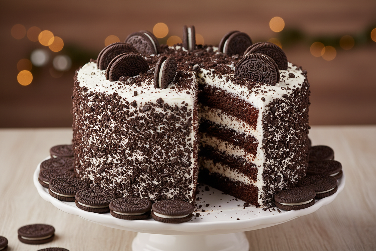 2 LBS ka creamy aur crunchy Oreo Cake! Chocolate aur vanilla cream ke zaiqe ke sath Oreo biscuits ke tukron ka maza. Yeh cake sabko bahut pasand aata hai.

🎁 Includes:

2 LBS (Approx. 0.9 kg) of cake blended with crushed Oreo cookies
Creamy frosting with Oreo pieces
Free custom message piping
From United King Bakery Karachi

🍪 Perfect For:

Casual Celebrations, Kids' Birthdays, Oreo Lovers, ya jab aapko fun aur mazedaar mithaas chahiye ho.