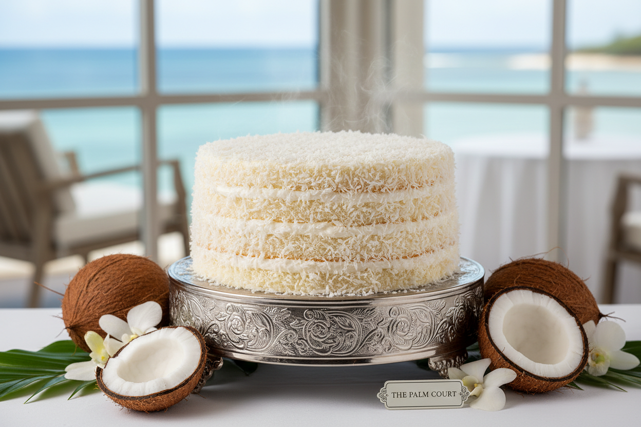 🌴 2 LBS ka Elegant Tropical Delight! Yeh Serena Hotel (Islamabad/Pindi) ka signature Coconut Cake है. Isme light aur fluffy sponge layers ko sweet, creamy frosting aur tender, finely shredded coconut flakes ki generous coating se sajaya gaya hai. Serena ki taraf se yeh cake subtle, moist, aur perfectly balanced hota hai. Soft, aromatic, aur har choti gathering ke liye ek refreshing treat!



⚠️ Delivery Note



This product is available for delivery in Islamabad / Rawalpindi (ISB/PINDI) only.



🎁 Include