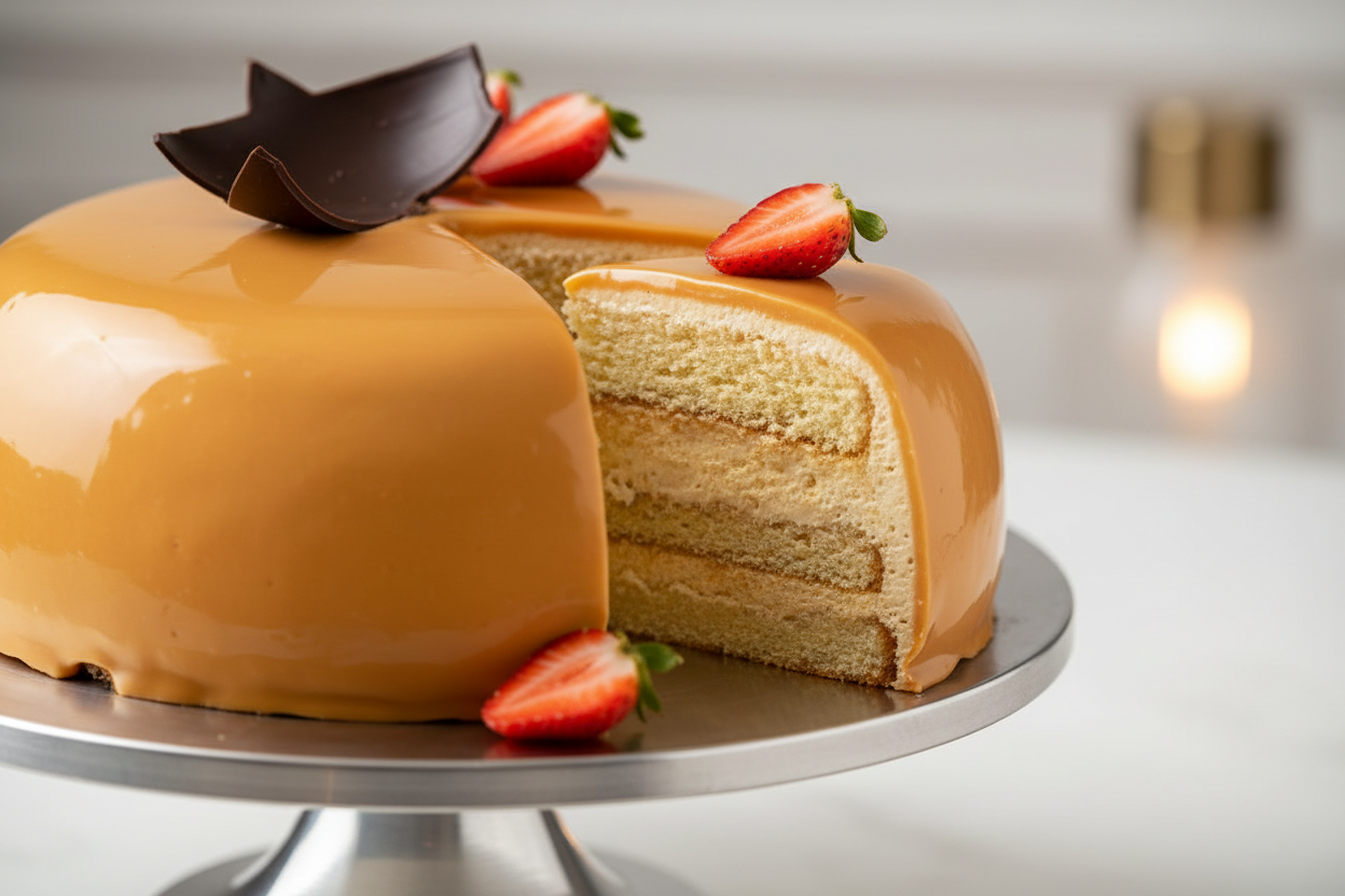 2 LBS ka halka aur creamy Mousse Cake! Iska texture silky smooth hota hai aur yeh munh mein ghul jata hai. Aap apni pasand ka flavor (jaise Chocolate ya Strawberry) mousse mein chun sakte hain.

🎁 Includes:

2 LBS (Approx. 0.9 kg) of light sponge cake with a rich mousse filling
Extremely smooth and delicate texture
Free custom message piping
From United King Bakery Karachi

🌬️ Perfect For:

Elegant Dinners, Light Dessert Choices, Sophisticated Gatherings, ya jab aapko halka aur luxurious treat chahiye h