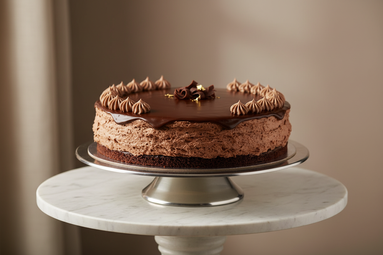 2 LBS ka halka aur creamy Mousse Cake! Iska texture silky smooth hota hai aur yeh munh mein ghul jata hai. Aap apni pasand ka flavor (jaise Chocolate ya Strawberry) mousse mein chun sakte hain.

🎁 Includes:

2 LBS (Approx. 0.9 kg) of light sponge cake with a rich mousse filling
Extremely smooth and delicate texture
Free custom message piping
From United King Bakery Karachi

🌬️ Perfect For:

Elegant Dinners, Light Dessert Choices, Sophisticated Gatherings, ya jab aapko halka aur luxurious treat chahiye h