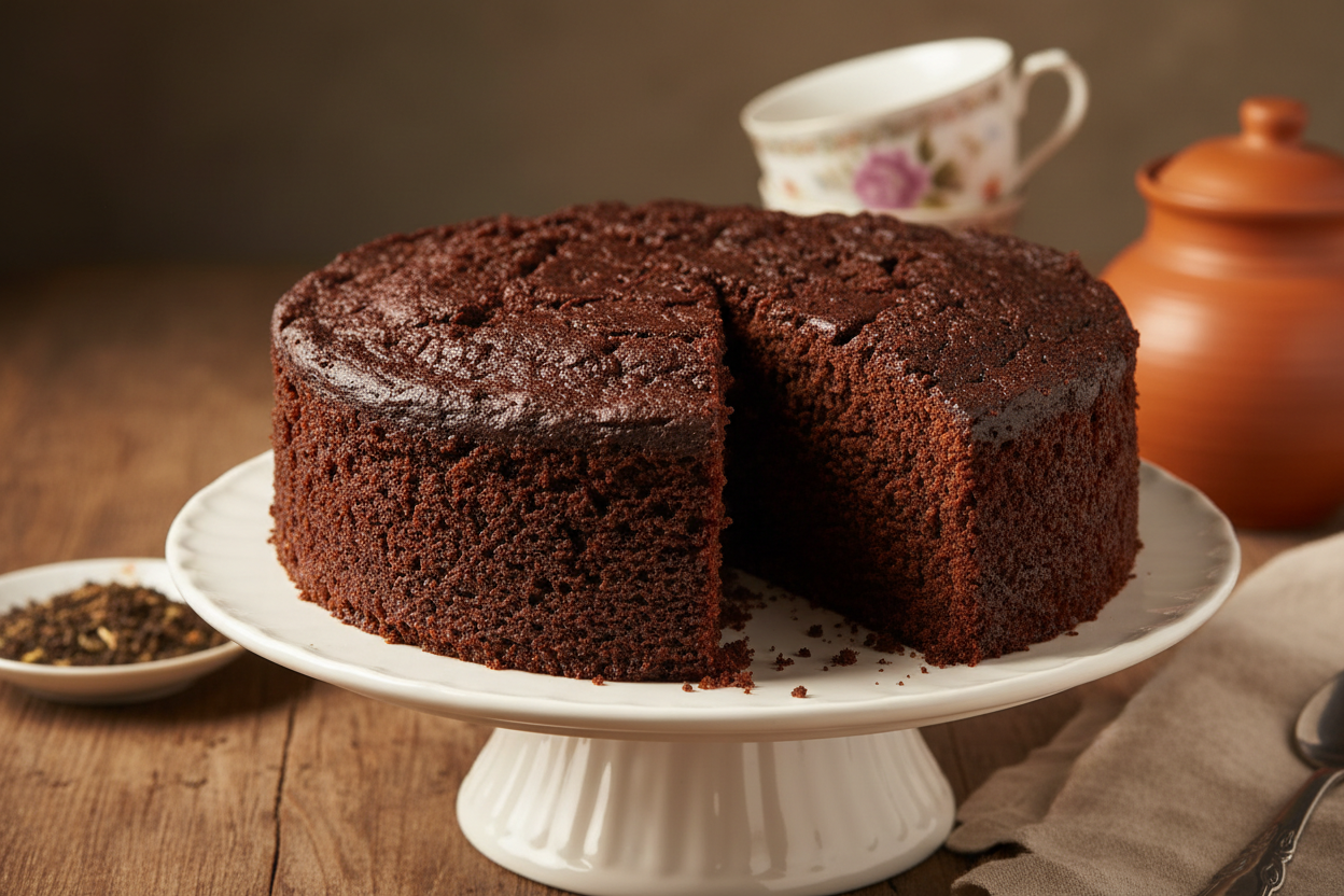 2 LBS ka traditional Hyderabadi Dry Chocolate Cake! Yeh fudgy, dense, aur moist cake aksar bina frosting ke serve kiya jata hai. Tea-time aur casual gatherings ke liye perfect aur comforting dessert.

🎁 Includes:

2 LBS (Approx. 0.9 kg) of traditional dry chocolate cake (no frosting)
Dense, moist, and great for tea time
Free custom message piping
From United King Bakery Karachi

☕ Perfect For:

Tea Time, Casual Cravings, Gifting, ya jab aapko simple aur fudgy chocolate cake chahiye ho.