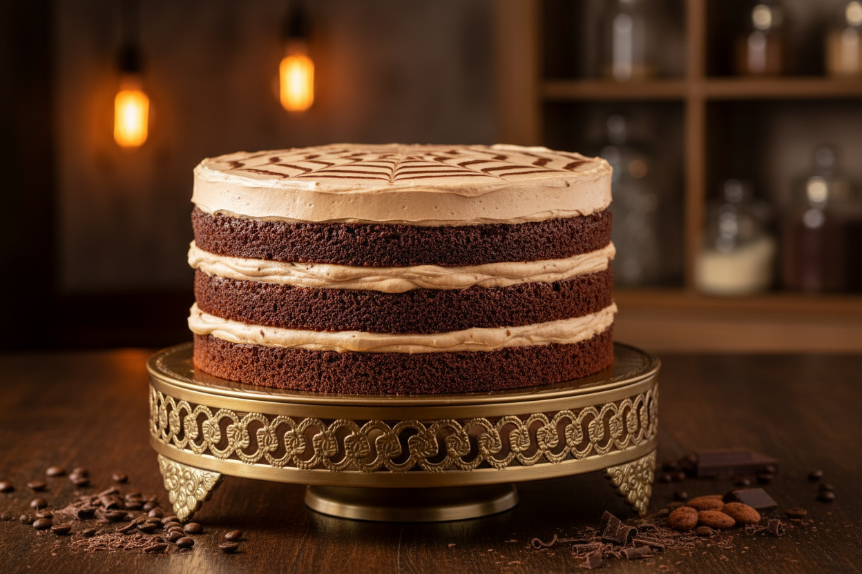 ✨ 3.5 LBS ka Rich Coffee aur Chocolate Fusion! Yeh Masoom's Bakery ka ultimate Mocha Java Cake hai. Moist sponge layers, jise rich coffee aur intense chocolate ke flavors se infused kiya gaya hai, aur smooth mocha frosting se layered kiya gaya hai. Aromatic, soft, rich, aur har bite mein deep coffee aur chocolate ka mazza!

⚠️ Delivery Note

This product is available for delivery in Lahore only.

🎁 Includes:

3.5 LBS (Approx. $1.6 \text{ kg}$) of moist cake.

From Masoom Bakers Lahore
