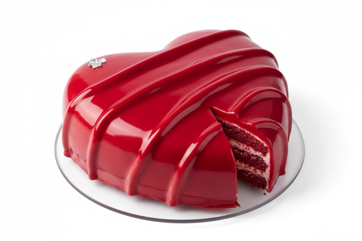 3 LBS ka khoobsurat Red Heart Cake! Yeh cake dil ki shakal mein bana hai aur iska rang gehre pyaar ka izhaar karta hai. Size mein thoda bada (3 LBS), yeh kisi khaas ko impressive aur romantic tohfa dene ke liye ideal hai.

🎁 Includes:

3 LBS (Approx. 1.35 kg) of cake in a vibrant Red color
Large, eye-catching Heart Shape design
Smooth, romantic frosting (e.g., Red Velvet or Strawberry flavor)
Free custom message piping
From Ideal Bakery Karachi
