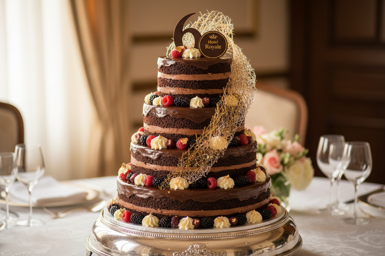 👑 6 LBS ka Majestic Chocolate Indulgence! Yeh Serena Hotel (Islamabad/Pindi) ka premium Chocolate Cake hai. Isme moist, rich chocolate sponge layers ko silky smooth chocolate ganache ya high-quality buttercream ki generous layers se stack kiya jata hai. Serena ki taraf se yeh cake luxurious, deeply satisfying, aur impeccable finish ke saath aata hai. Full-size, soft, decadent, aur grand celebrations ke liye ek ultimate showstopper!



⚠️ Delivery Note



This product is available for delivery in Islamabad 