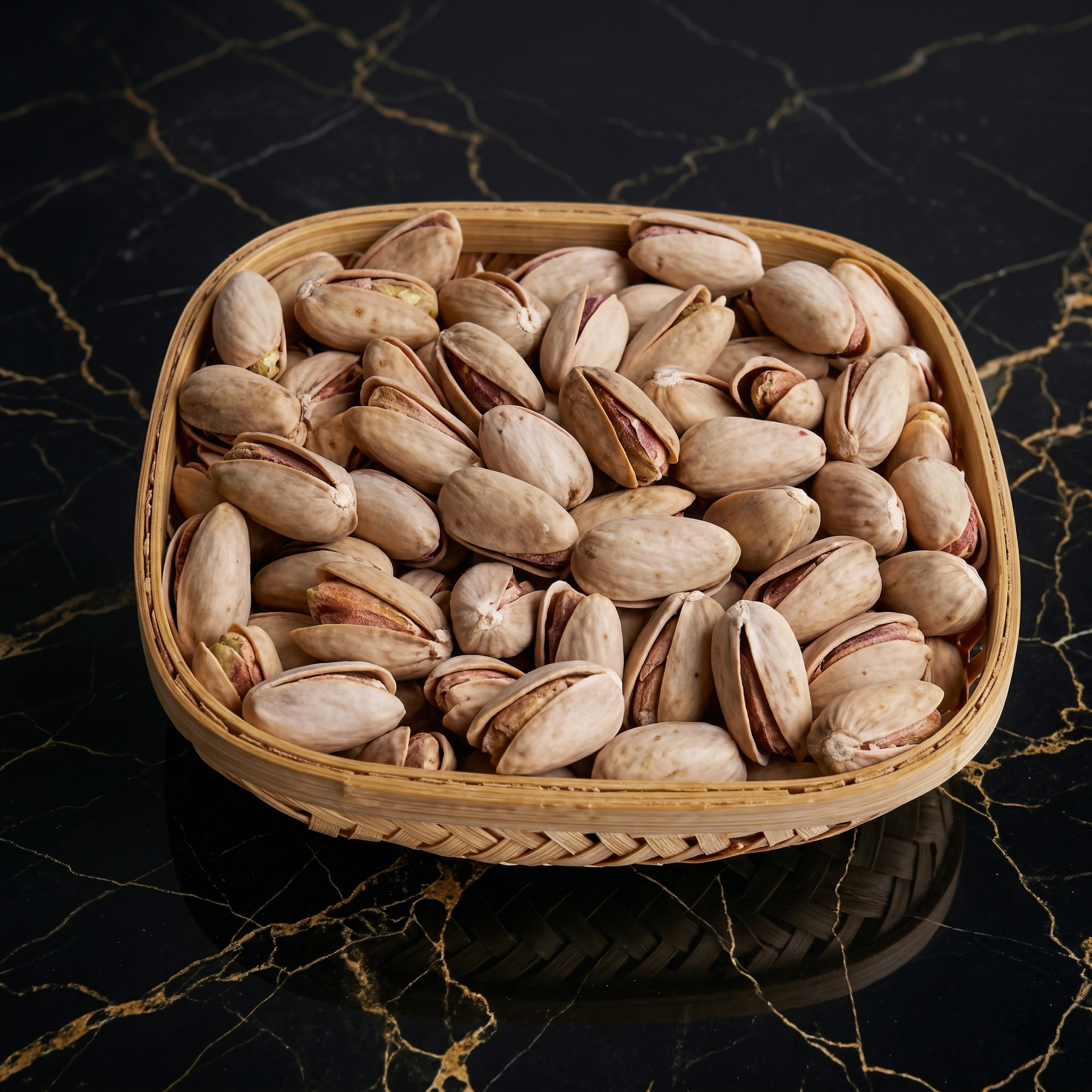 Premium Roasted Pistachio (Pista) Basket – 1 KG Selection