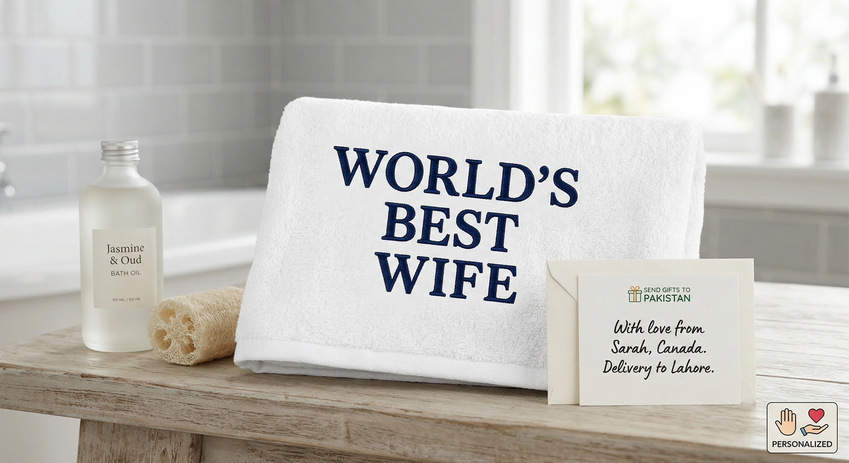 Personalized Message Towel Price: