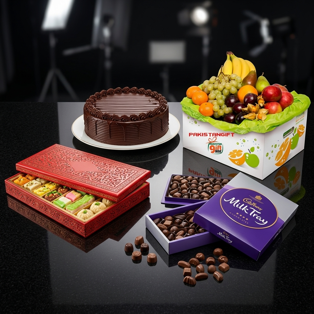 The Sweet & Healthy Harvest – 7 KG Fresh Fruit Basket & Cadbury Milk Tray