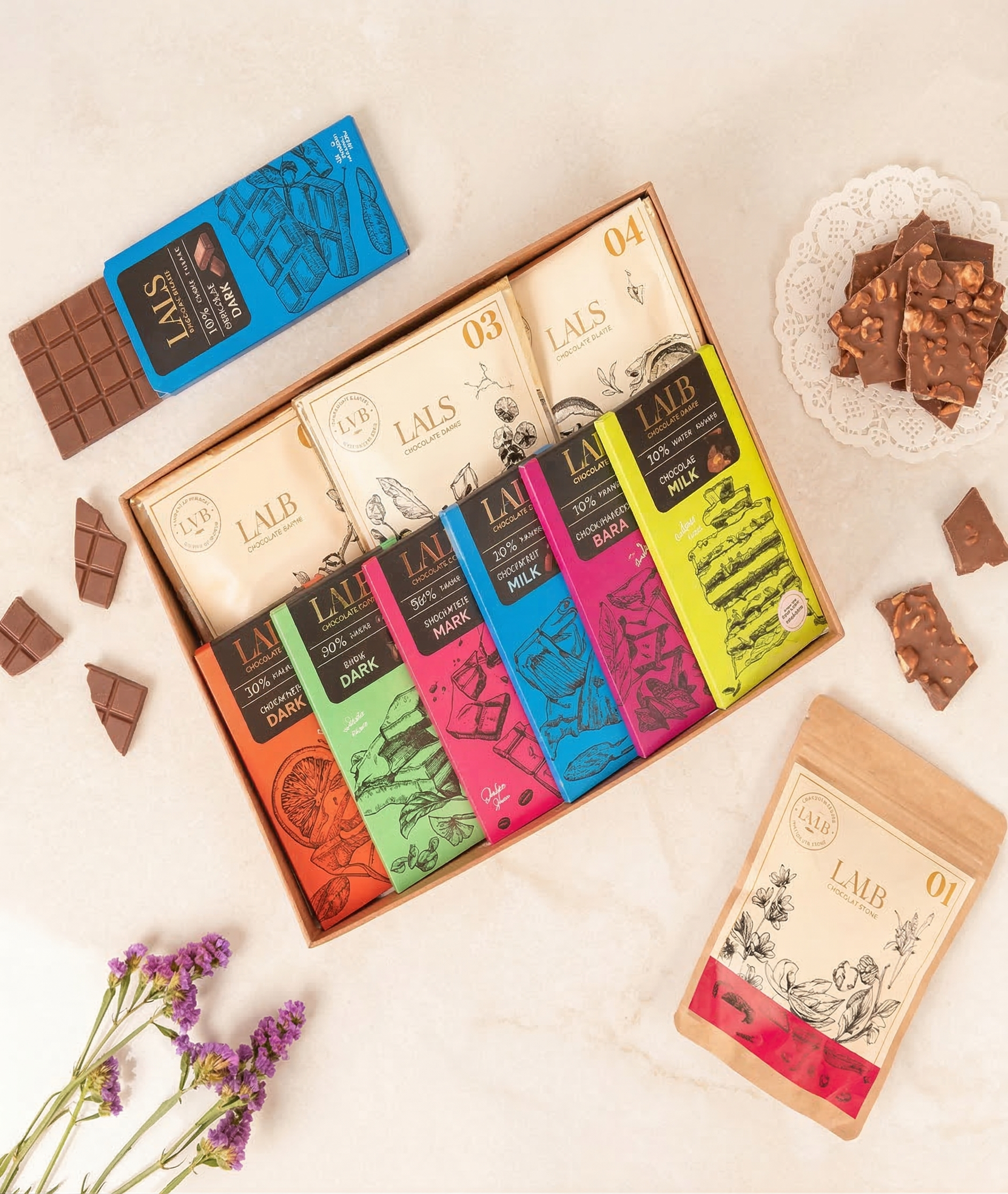 Title: Lals Ultimate Belgian Chocolate Grand Basket – Luxury Mega Collection