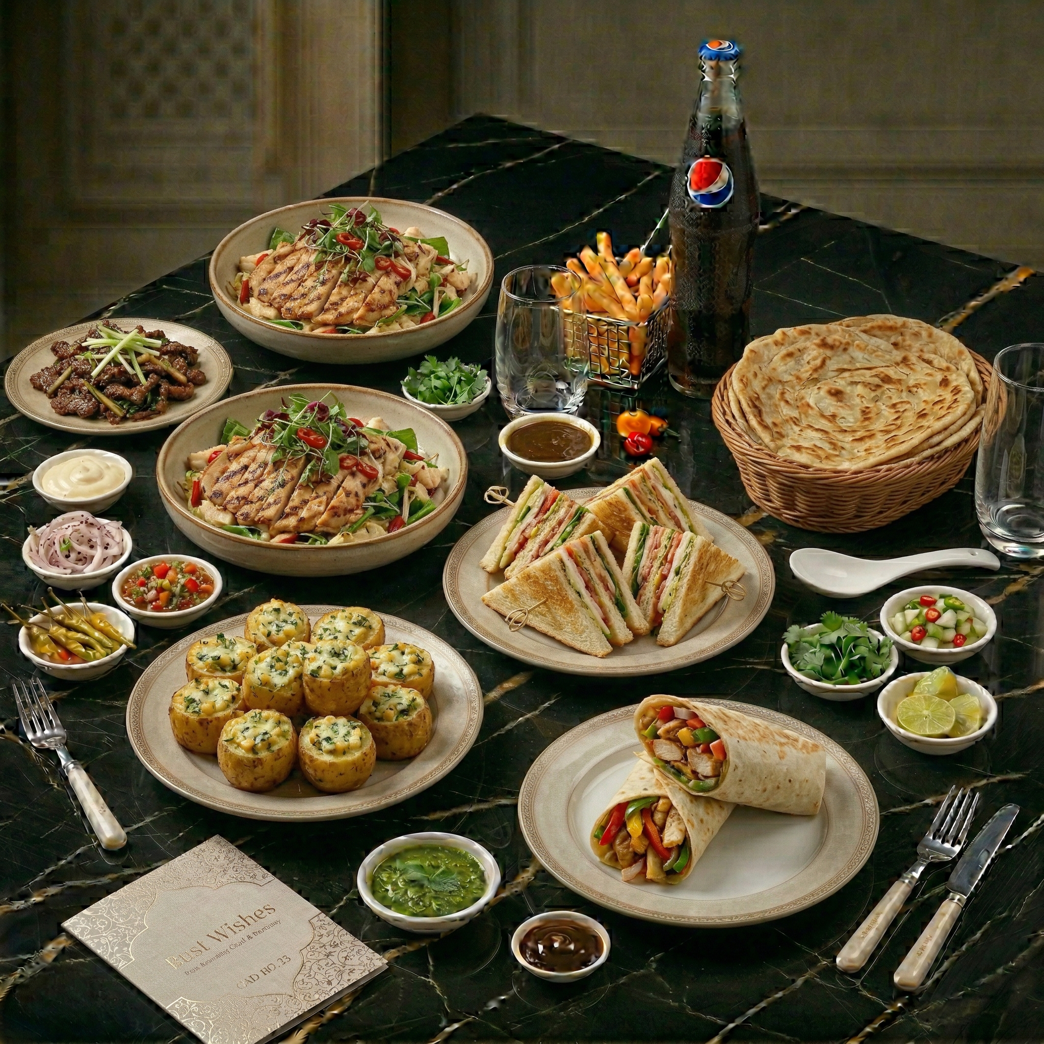 Chaaye Khana Signature Cafe Feast – A Fusion Family Treat