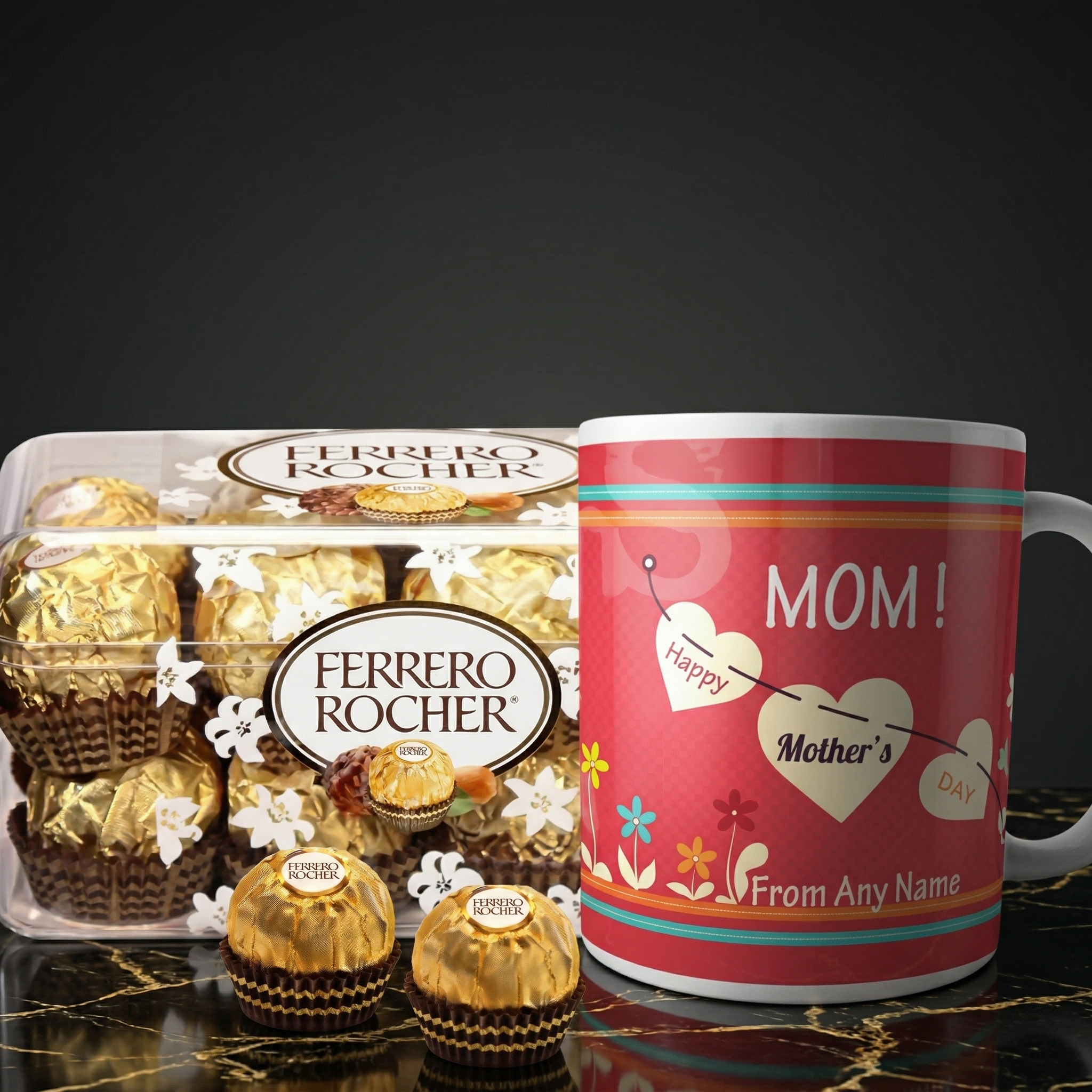 The Sweetest Personal Touch – Custom Mug & Ferrero Rocher Box