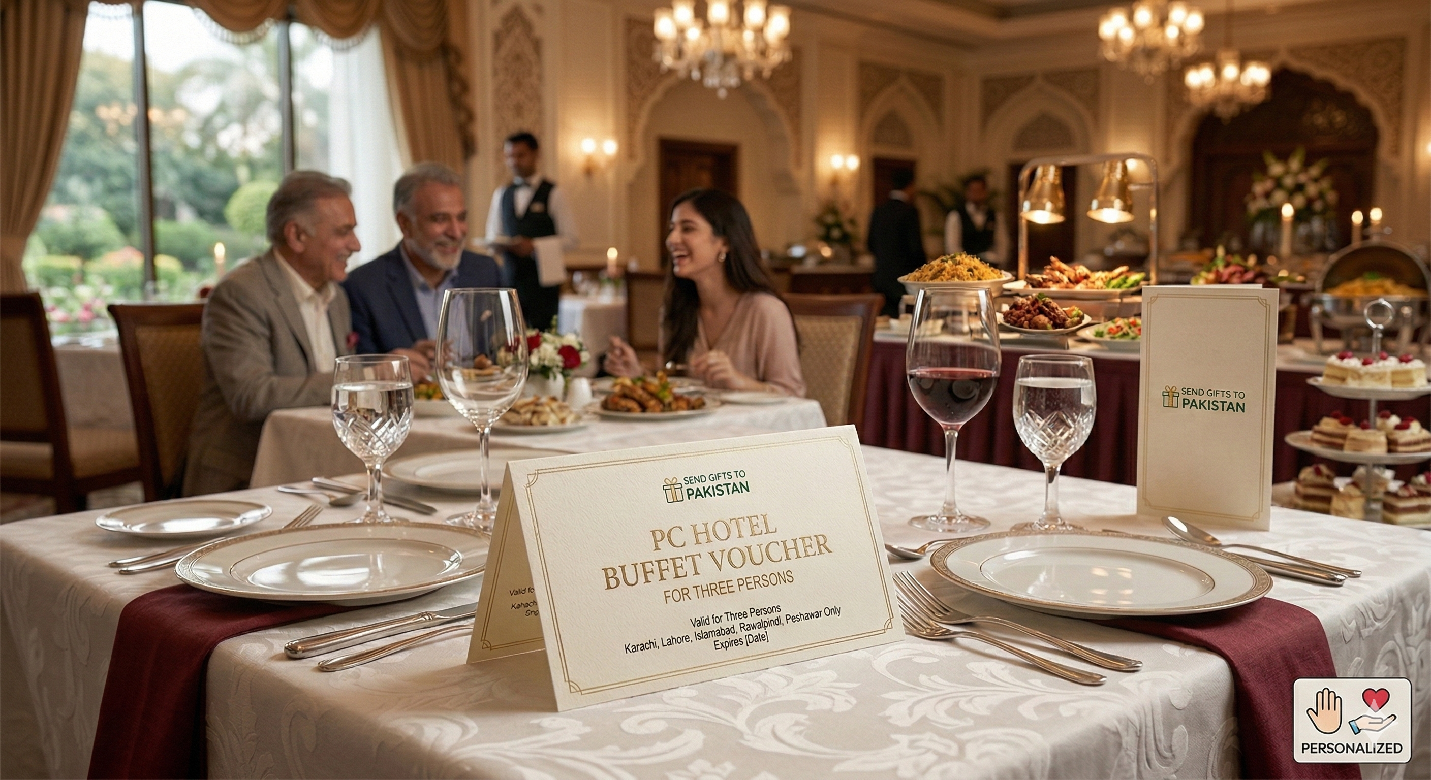 PC Hotel Buffet Voucher (Three Persons)