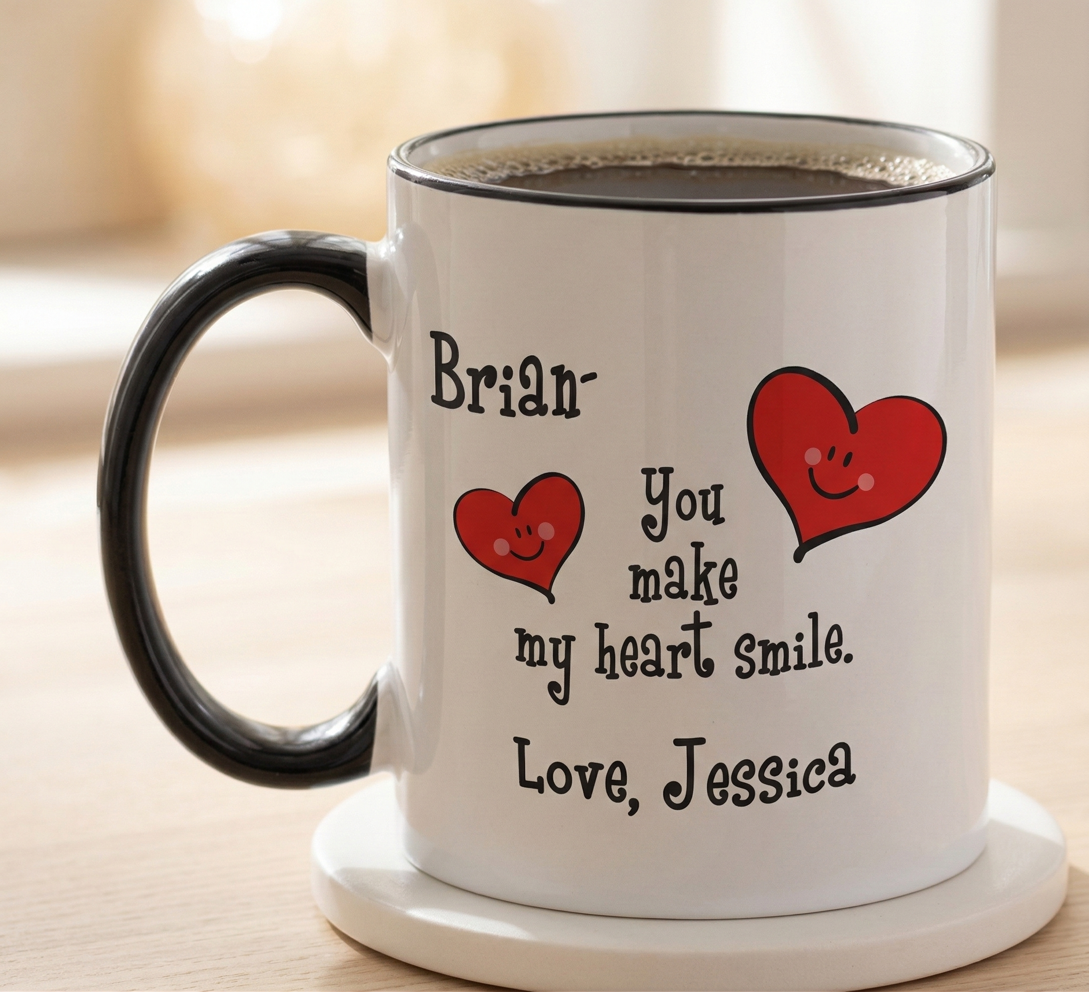 Personalized Message Mug (Text Only)