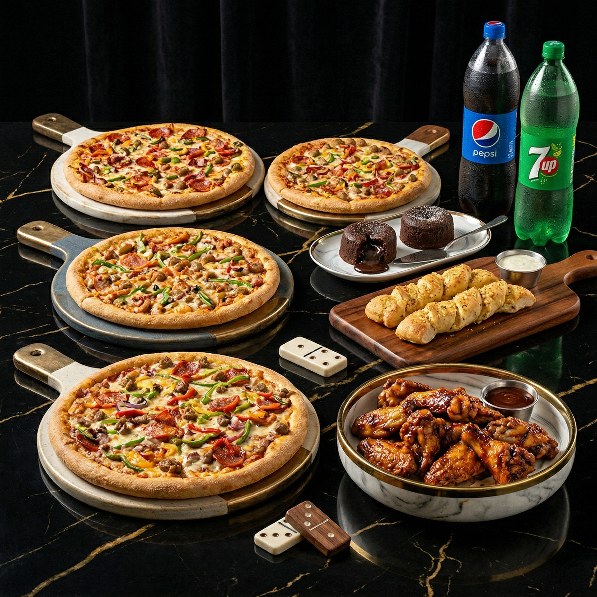 The Domino’s Grand Feast – 4-Pizza Mega Party Pack