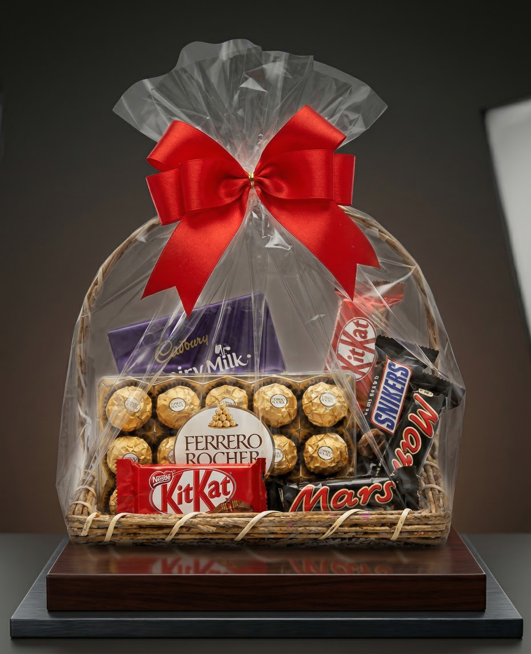 Small Deluxe Chocolate Gift Basket – Mixed Favorites
