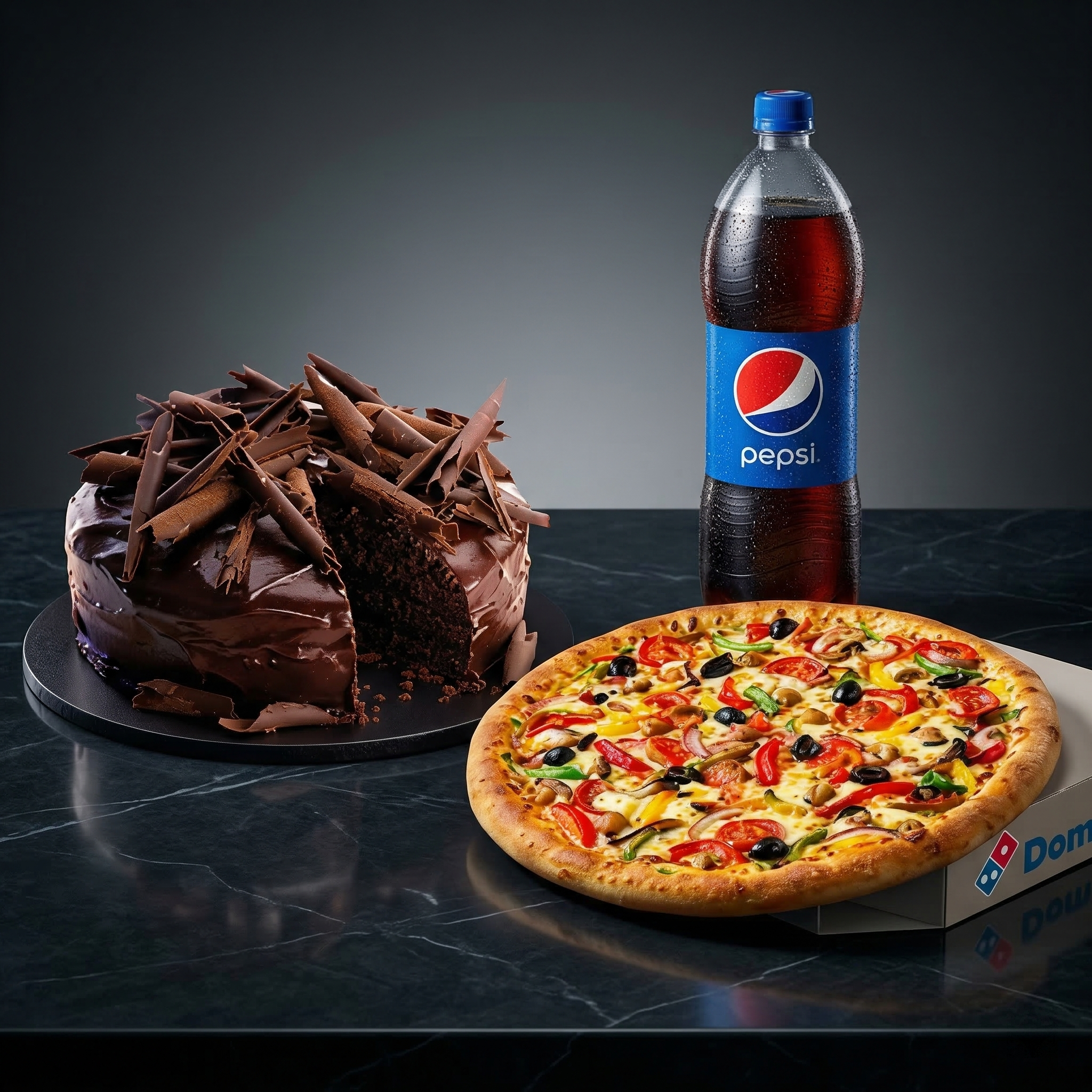 The Perfect Night In – 5-Star Hotel Cake & Domino’s Pizza Feast