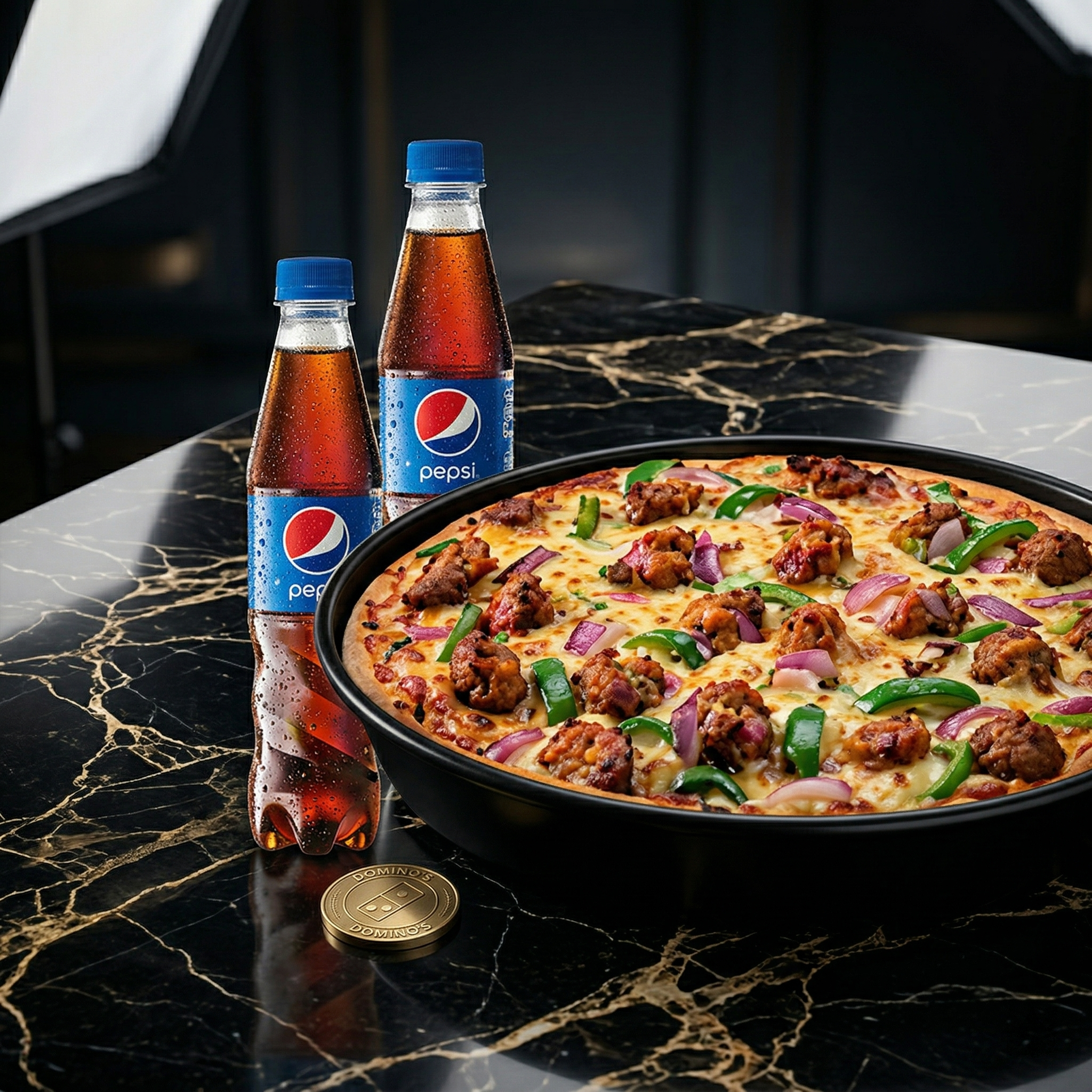 The Perfect Duo Deal – Domino’s Medium Pizza & Pepsi
