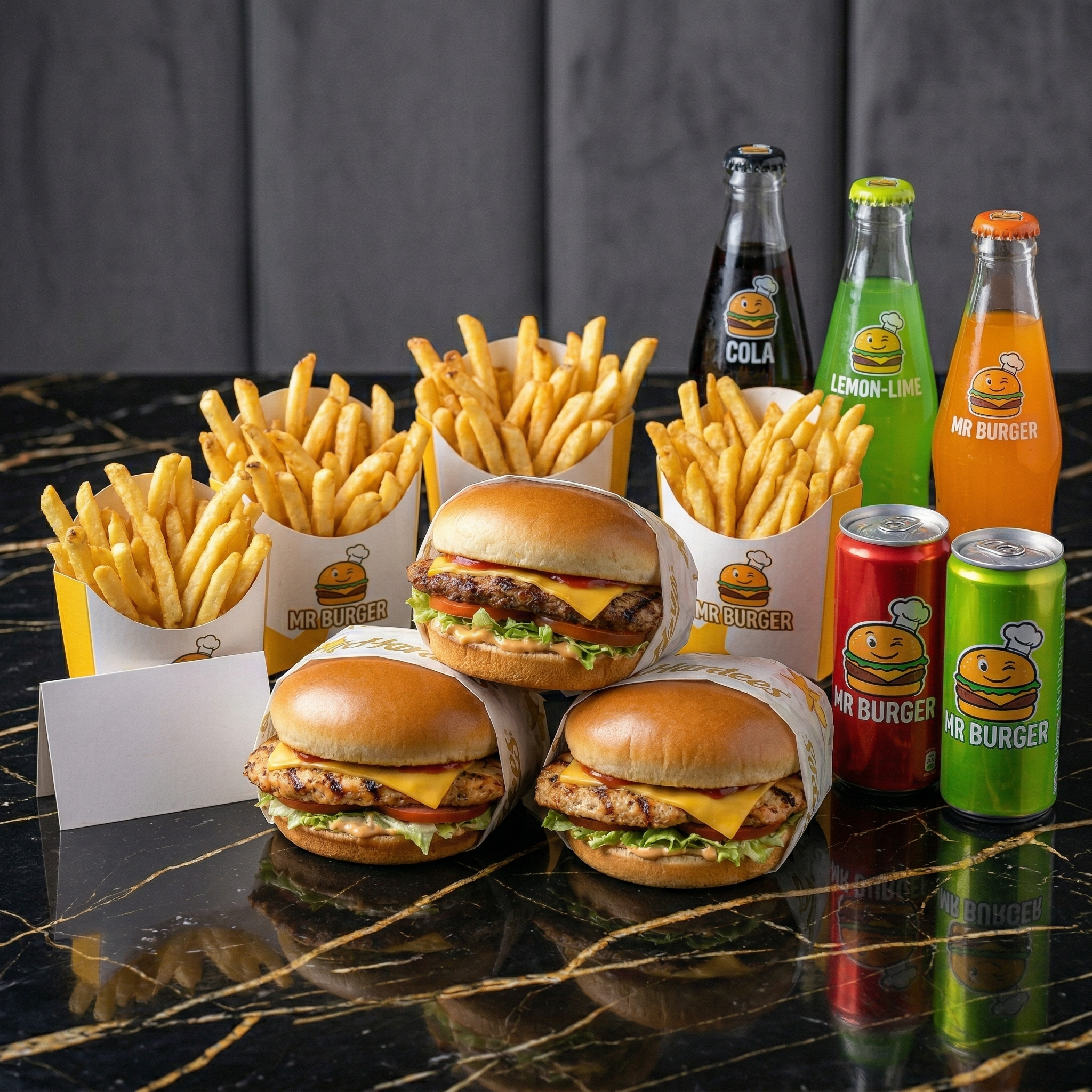 Mr. Burger Classic Beef Family Feast – The Original Taste of Pakistan