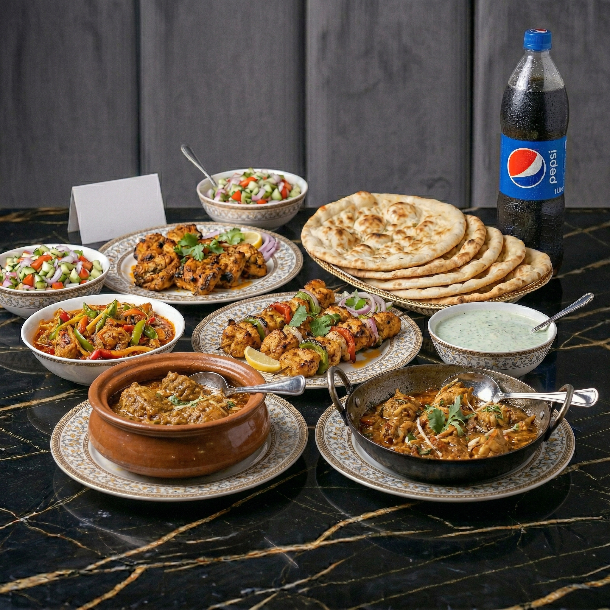 Usmania Restaurant Heritage Feast – Handi, Karahi & Shashlik