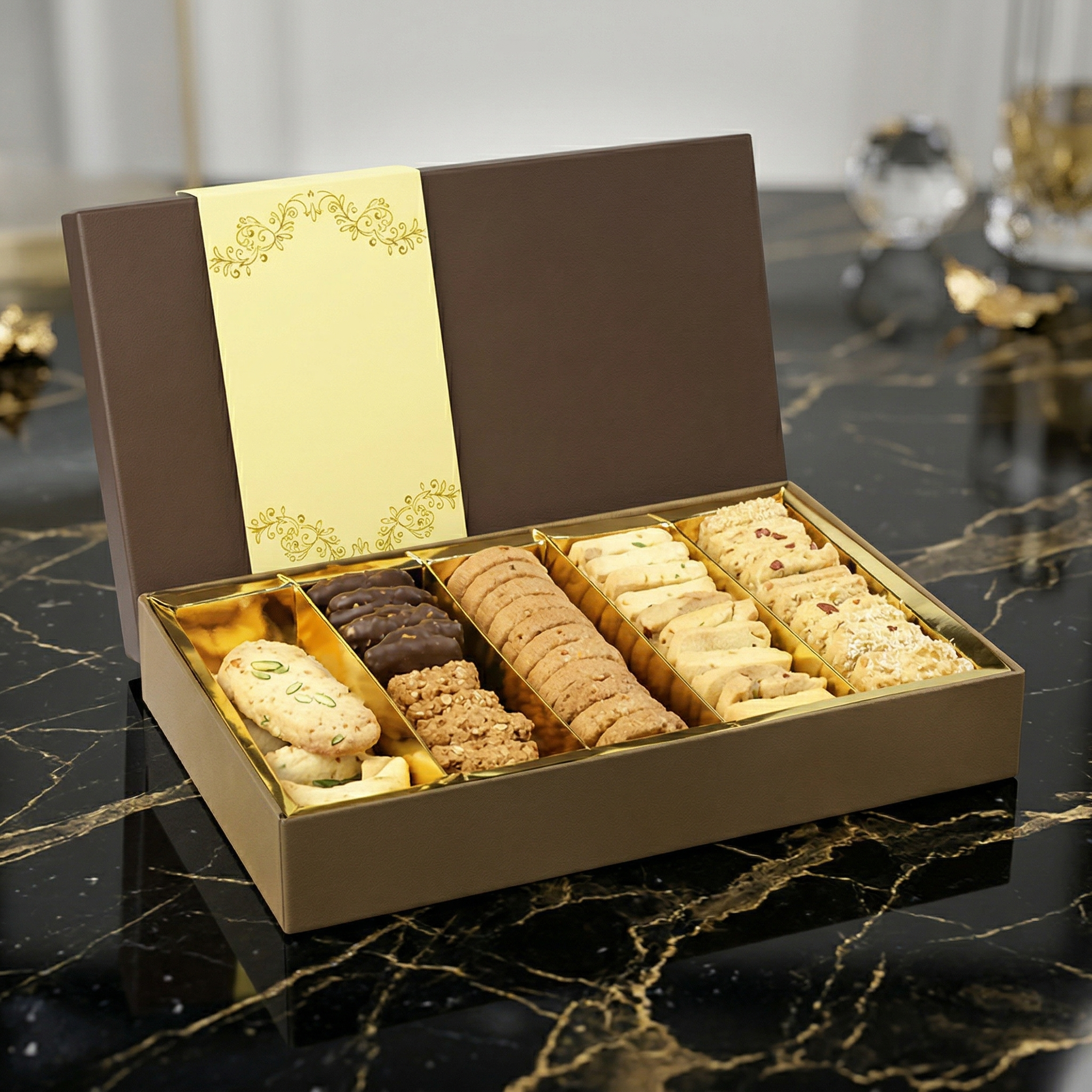 The Classic Tea-Time Crunch – 1 KG Premium Mix Bakery Biscuits