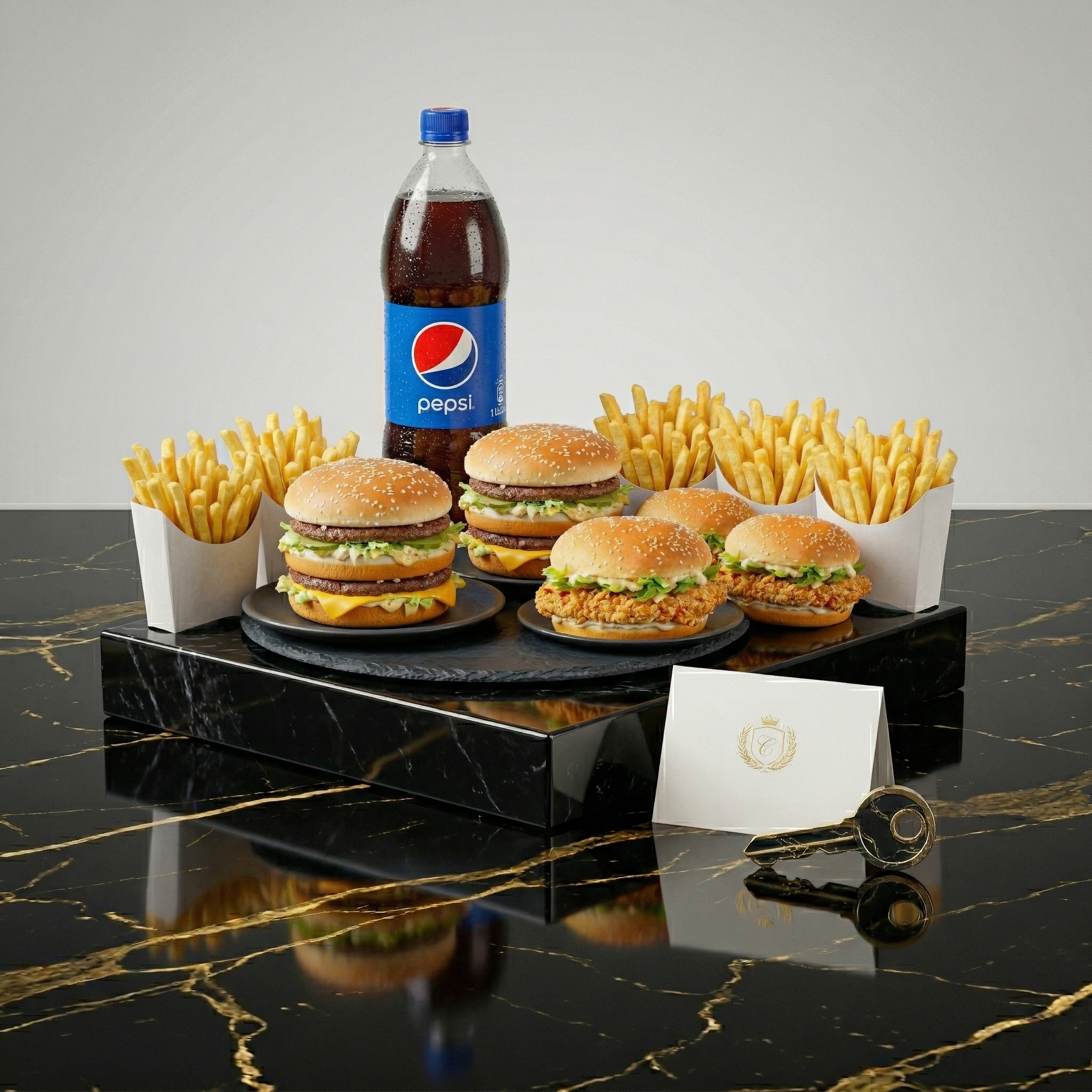 McDonald’s Family Combo – Chicken Burgers, Big Macs & Mega Fries