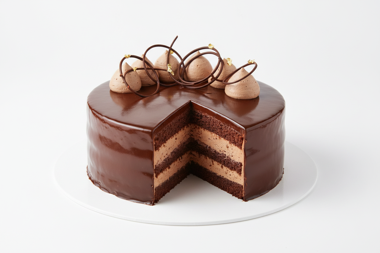 Light and creamy chocolate mousse cake — smooth and indulgent.

🎁 Includes:
2.2 LBS Chocolate Mousse Cake
From PC Hotel Lahore
