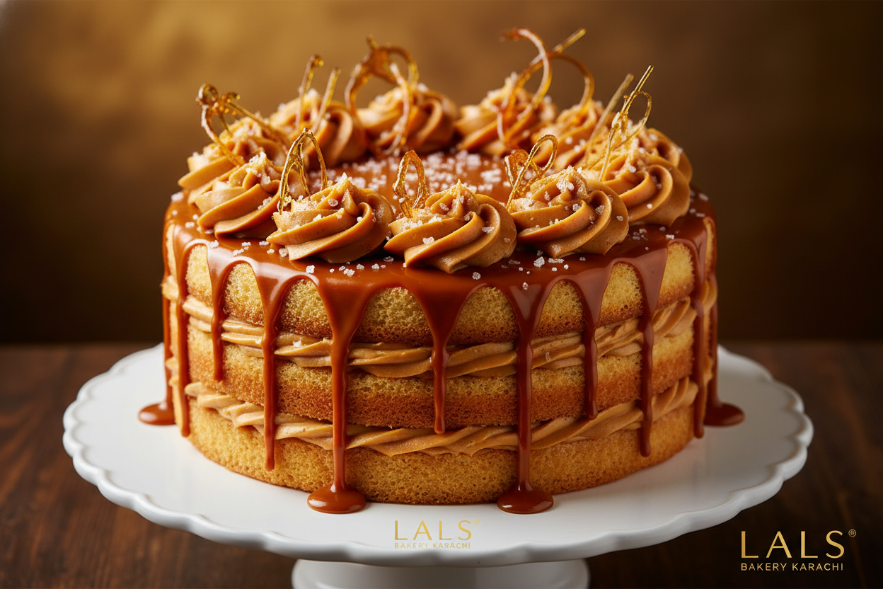 🧂 2 LBS Salted Caramel Cake